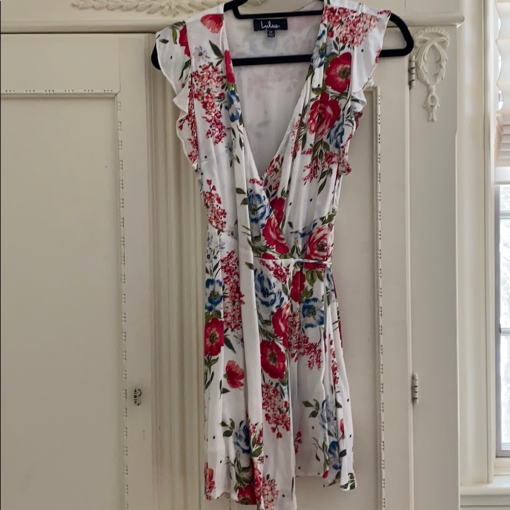 Floral Wrap Dress